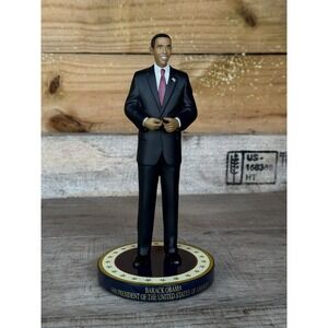 Barack Obama 44th President Of The United States Statue 7 1/2" Tall Hamilton Col